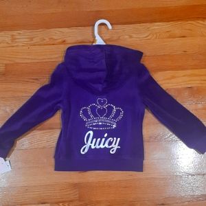 Toddler Girls Velour Sweatsuit (2-piece set) Size 3T